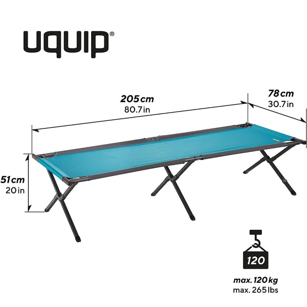 Uquip Cozy Large Folding Stretcher Bed - Image 2