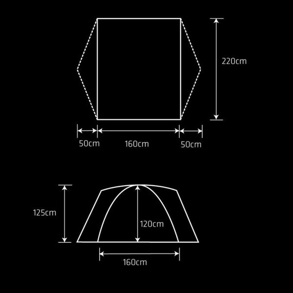 Black Wolf Classic Dome 2 Tent - Image 4
