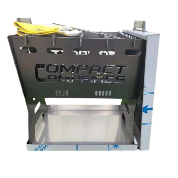 Compact Campfire Portable Fire Pit Camp Cooker Kit - Image 2
