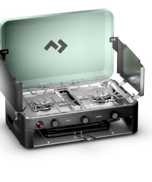 Dometic 2 Burner Stove With Grill
