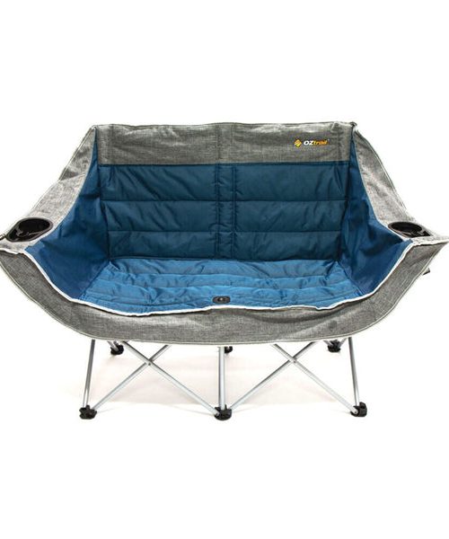 Oztrail Galaxy 2 Seater Sofa With Arms