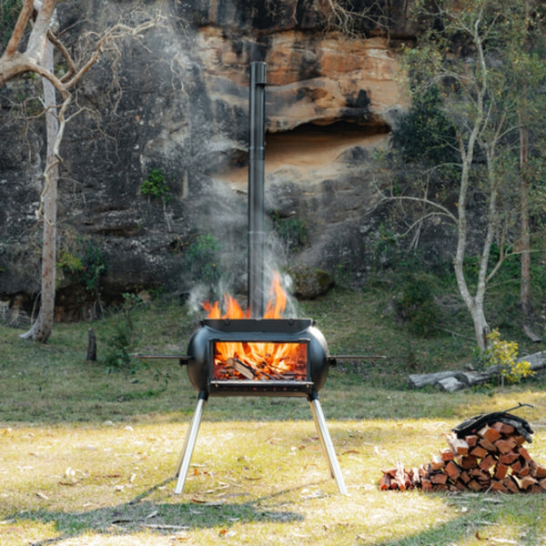 Ozpig Big Pig Wood Fire Stove - Image 2