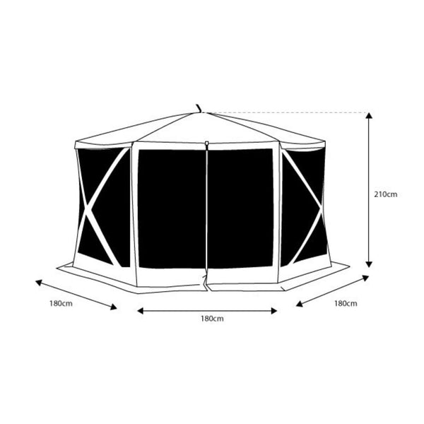Oztent Screen House Hex - Image 2