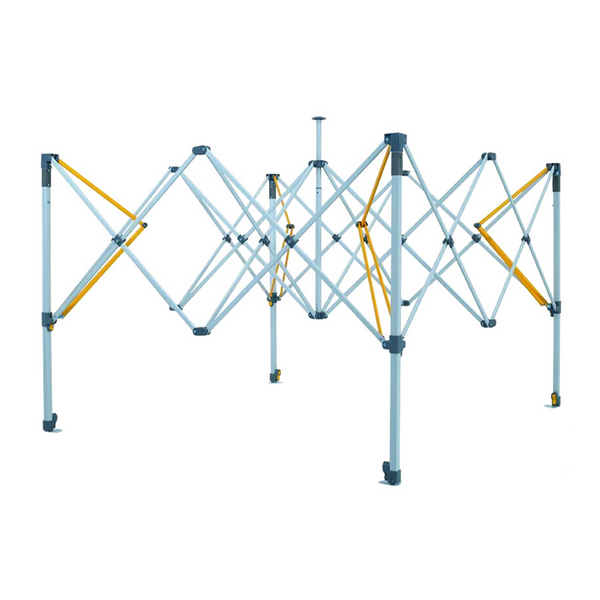 Oztrail 2.4m Blue Deluxe Gazebo - Image 3