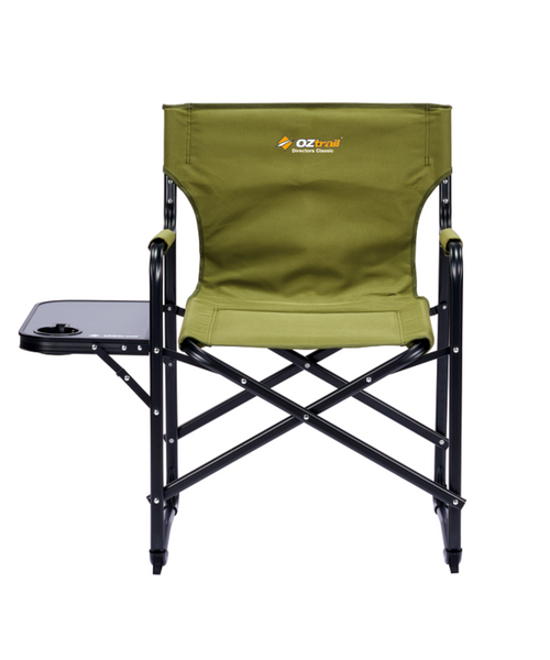 Oztrail Directors Chair With Side Table