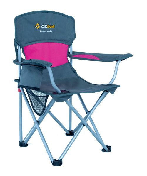 Oztrail Junior Deluxe Pink Arm Chair
