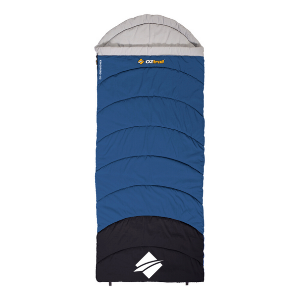 Oztrail Kingsford Hooded Sleeping Bag +5C