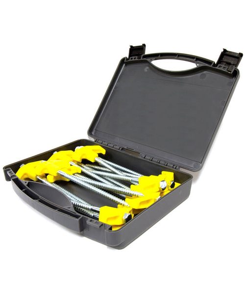 Oztrail Screw In Tent Peg Set 16Pc