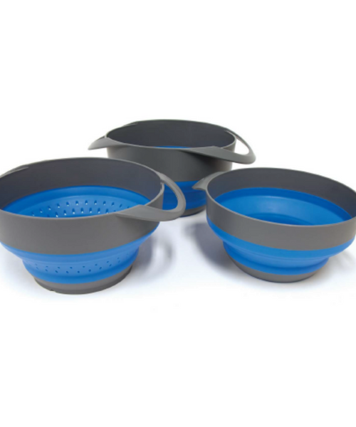 Pop Up Colander & 2 Bowl Set
