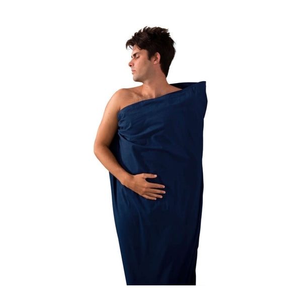Sea To Summit Cotton Liner Long Navy - Image 2