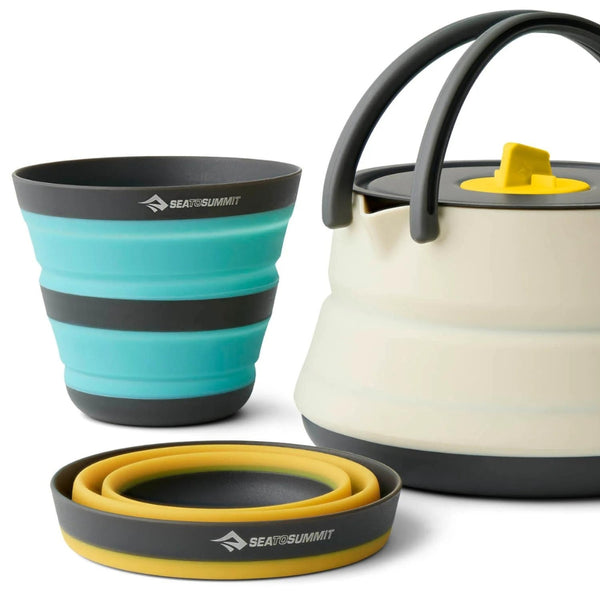 Sea to Summit Frontier Ultralight Collapsible Kettle Cook Set 3 Piece - Image 2