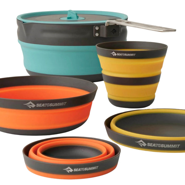 Sea to Summit Frontier Ultralight Collapsible One Pot Cook Set 5 Piece - Image 2