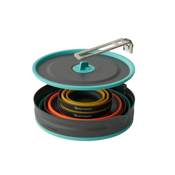 Sea to Summit Frontier Ultralight Collapsible One Pot Cook Set 5 Piece - Image 3