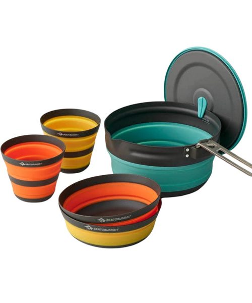 Sea to Summit Frontier Ultralight Collapsible One Pot Cook Set 5 Piece