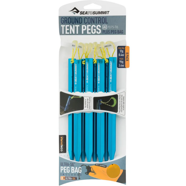 Sea To Summit Ground Control Tent Pegs 8pack - Image 2