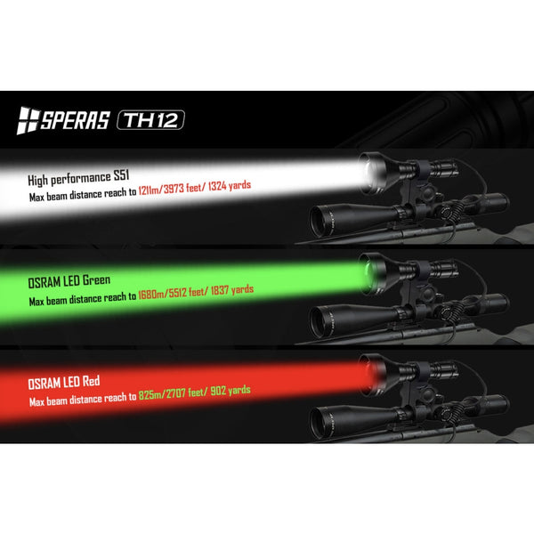 Speras TH12K Hunting Flashlight - Image 2
