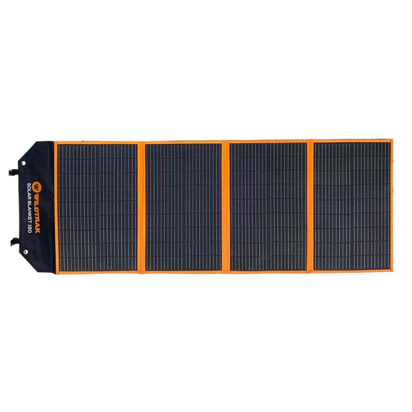 Wildtrak Folding Solar Blanket 160W EFTE Coated with Stand